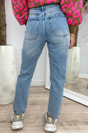 Mom fit jeans T6158-3 - Jeans blue