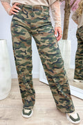 Jean jambe droite camouflage - Army