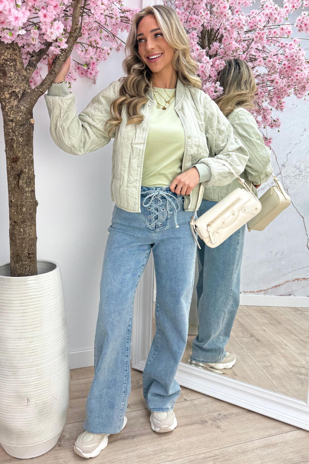 Hello spring jacket - Olijf