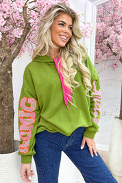 Iconic Attitude Hoodie - Olive
