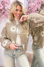 Bomber Sunny Side Up - Taupe