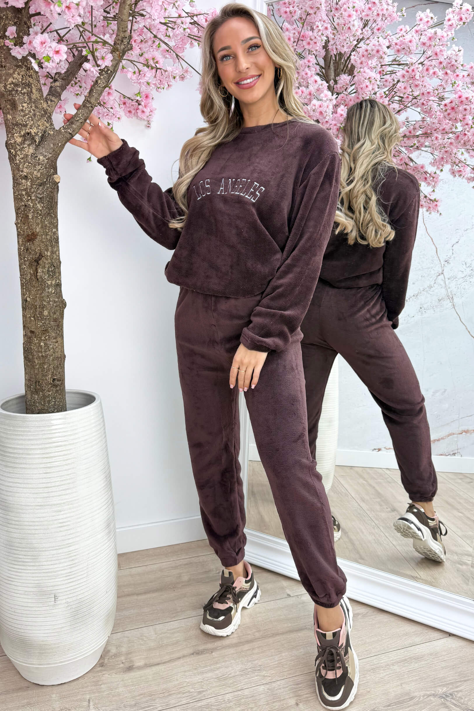 Fleece LA comfy set - Bruin