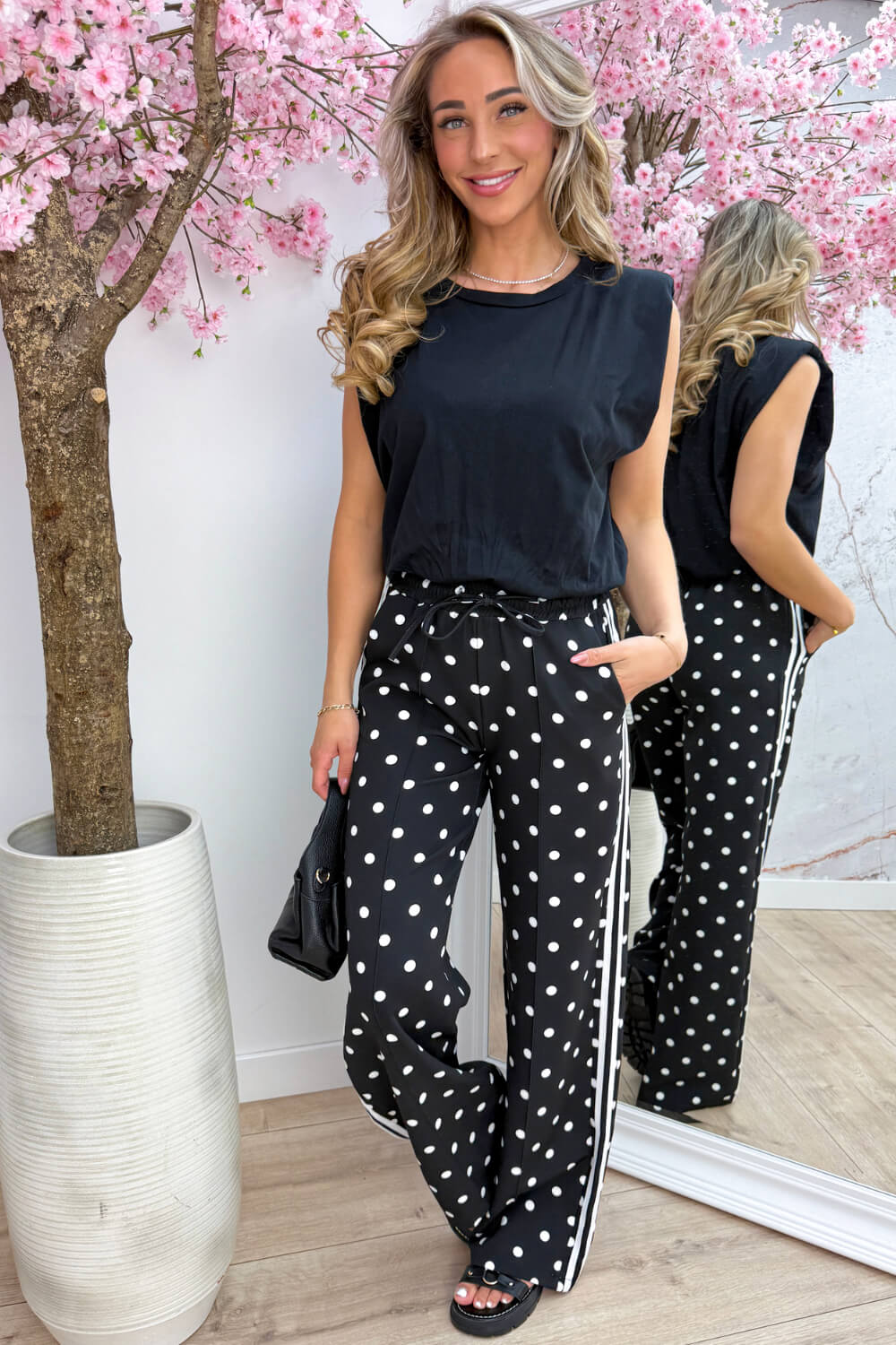 Statement basic topje - Zwart