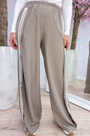 On the right track pants - Taupe