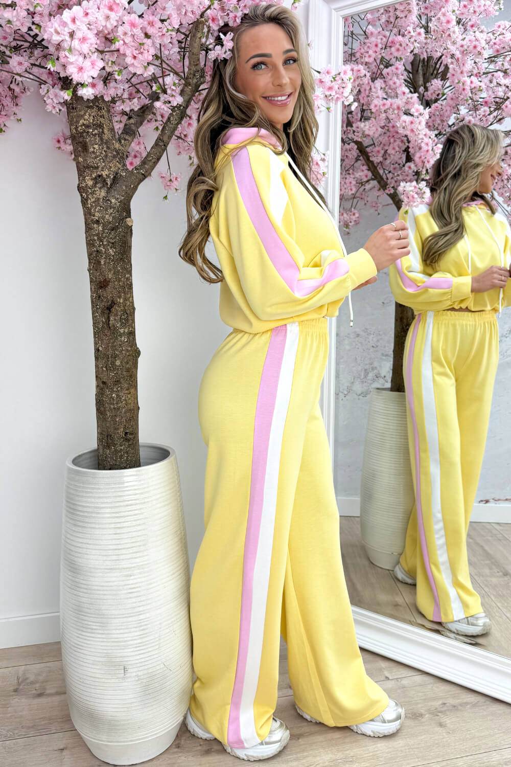 Chill day comfy co-ord - Geel