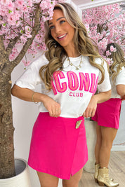 Iconic club T-shirt - Wit