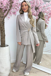 Check the details co-ord - Taupe