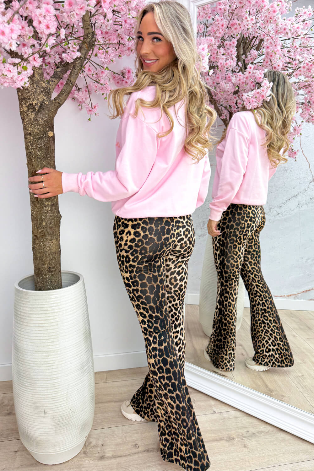 LA california sunshine sweater - Lollypop roze