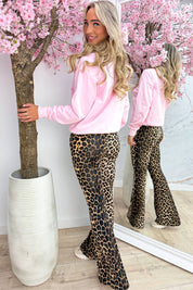 LA california sunshine sweater - Lollypop roze