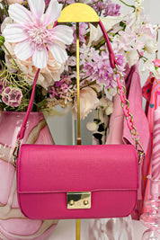 All linked up bag - Fuchsia