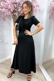 Robe toujours brillante - noir
