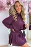 Amazing layer dress - Berry purple