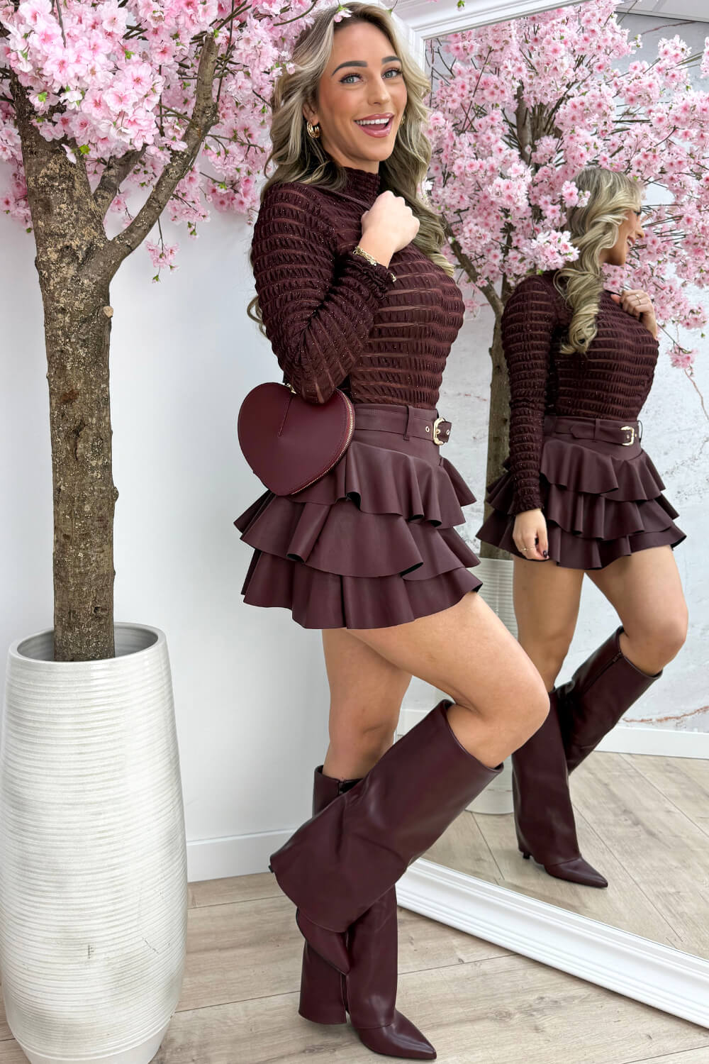 Falling star body - Bordeaux