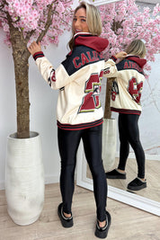 California comfy co-ord - Zwart