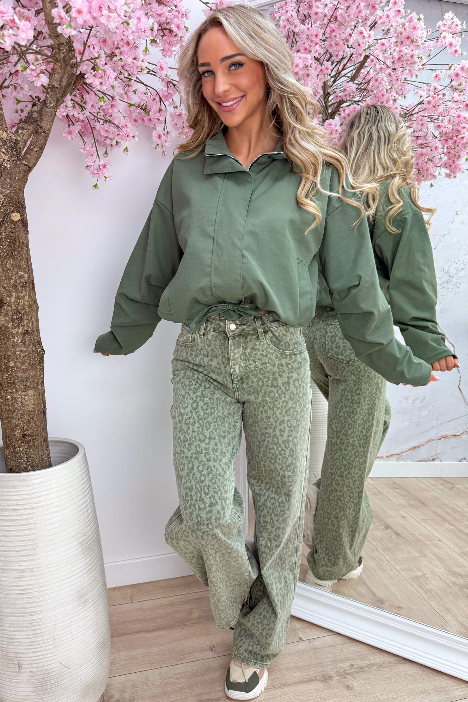 Ready set tie jacket - Army