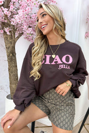 Pull Ciao Bella R50530 - Brown