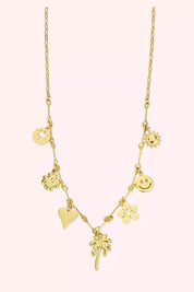 Collar Happy Palms - Oro