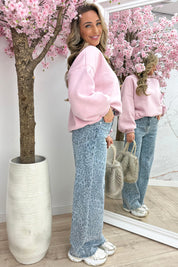 Cozy crush sweater - Lollypop roze