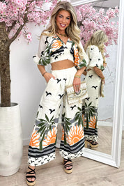 Island beach co-ord - Beige