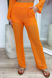 Paradise beach pants - Oranje