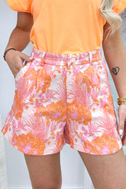 Peachy babe short - Oranje