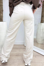 Made for you basic comfy pants - Beige