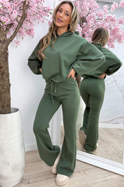 Chill mode comfy co-ord - Army