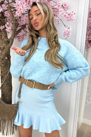 The perfect basic trui - Sky blue