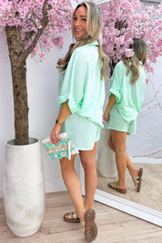 Sevilla summer co-ord - Mint