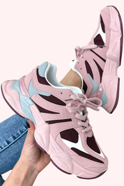 Ready to go sneakers - Roze