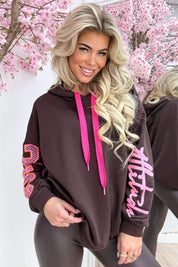 Legendäre Einstellung Hoodie - braun