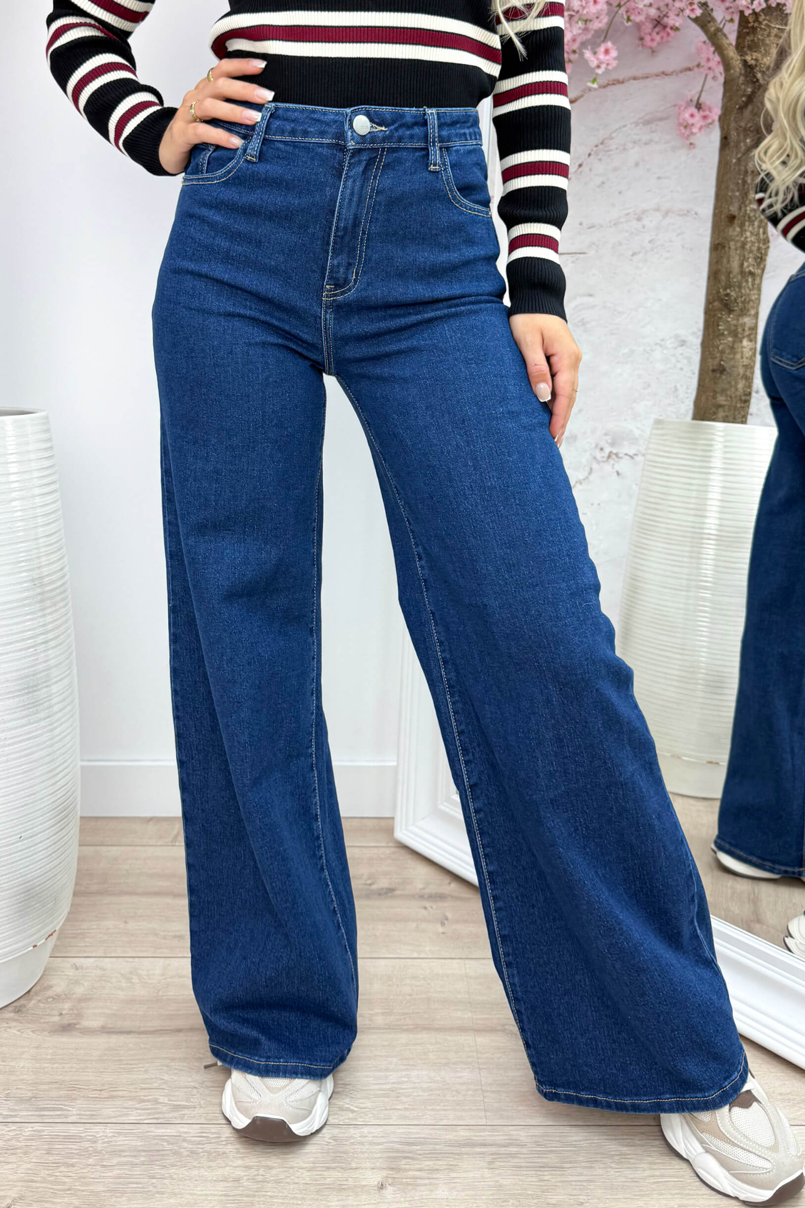 Wide leg jeans RD3203 - Jeans blue