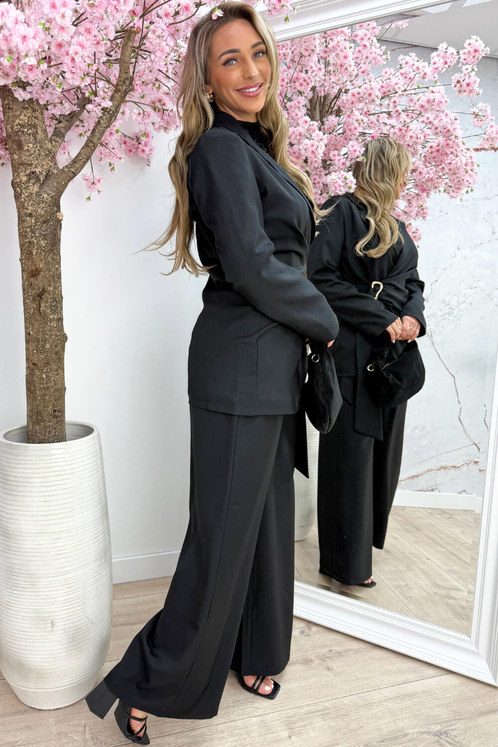 Check the details co-ord - Zwart