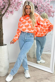 In Love with Cozy Sweater - Orange