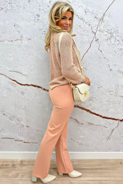 Straight leg pantalon 1.0 - Roze