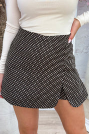 Polkadot season skort - Bruin
