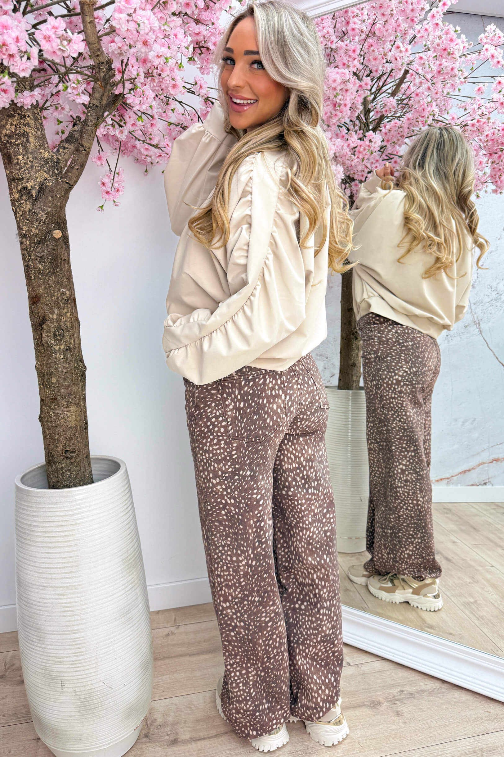 Drape it easy jacket - Beige