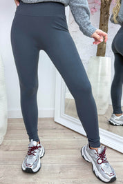 Comfy legging - Dk. grijs