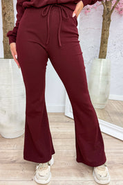 Love to lounge jogger - Bordeaux