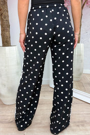Yours to keep polkadot pantalon - Zwart
