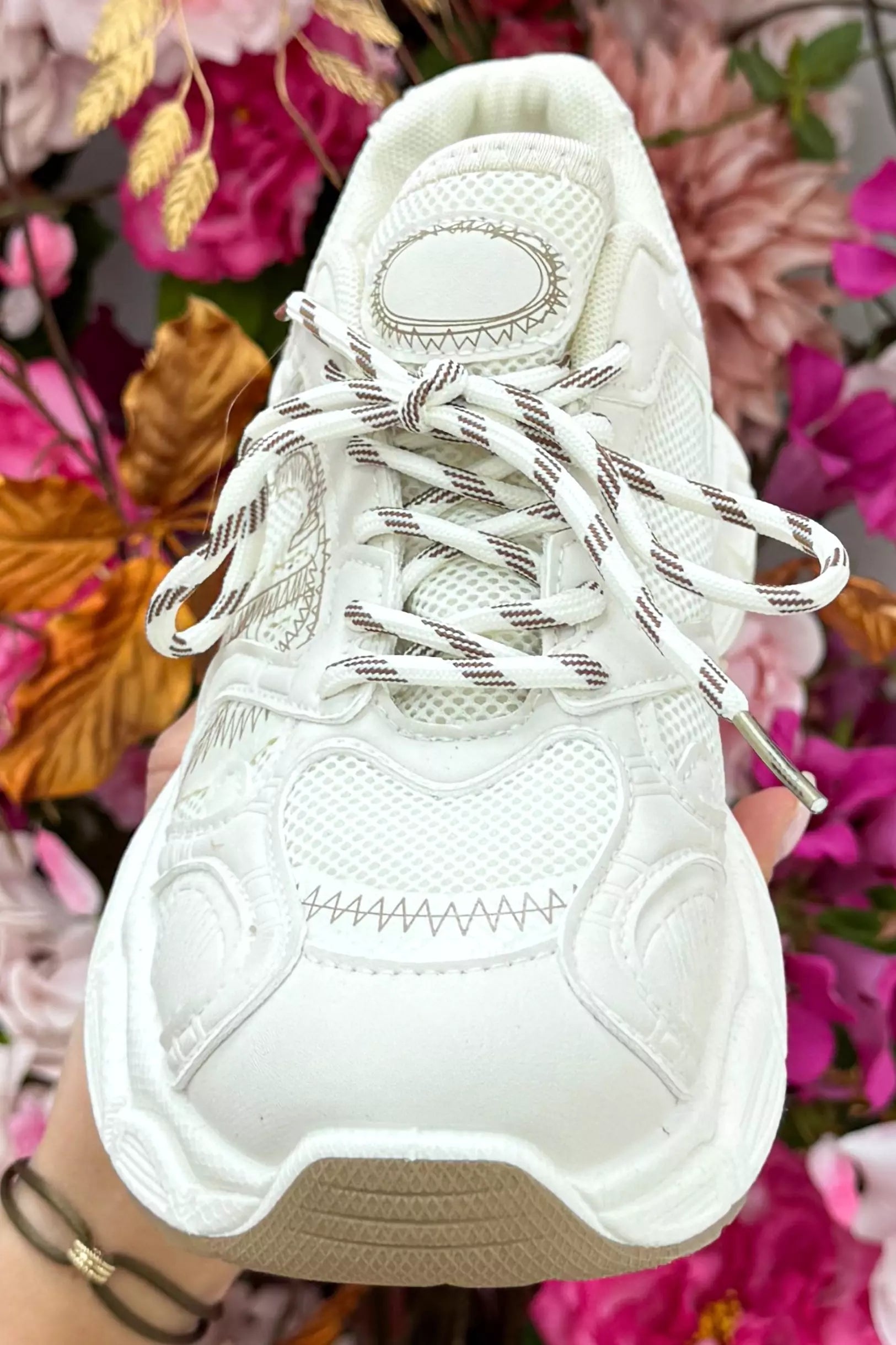 So Inspired Sneakers - Beige