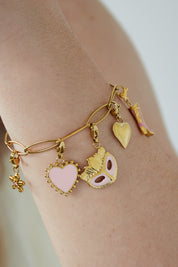 Mask off DIY armband - Goud