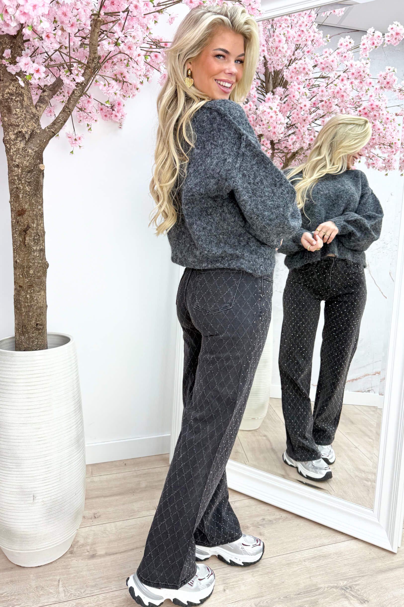 Diamond jeans RD9089 - Zwart