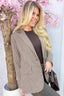 The sparkling check blazer - Bruin