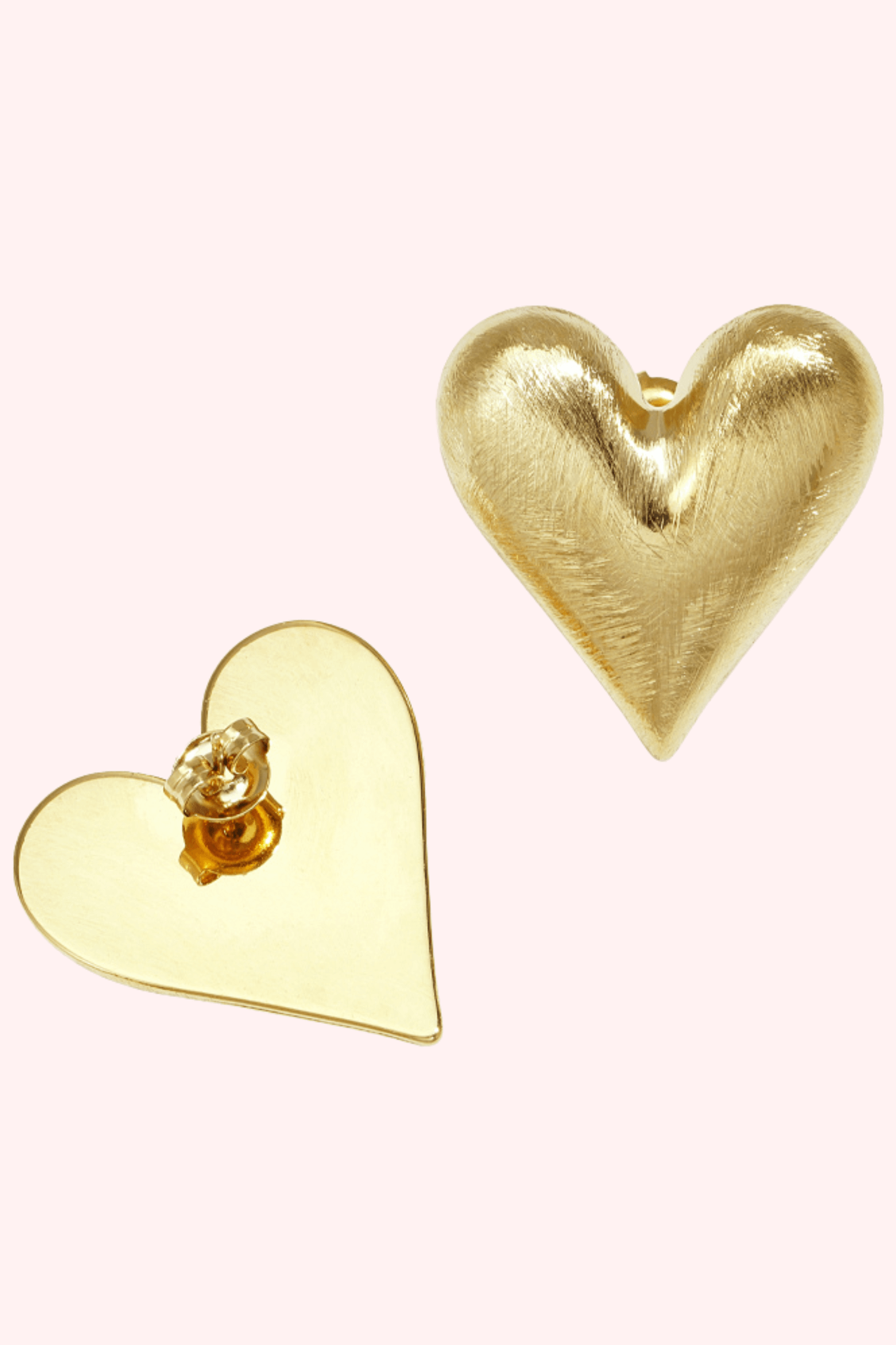 Love me twice oorbel - Goud