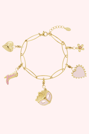 Mask off DIY armband - Goud