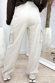 Cargo pantalon pants - Lt. beige