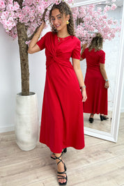 Robe toujours brillante - rouge