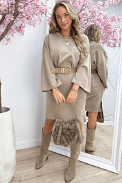 All time fav dress - Dk. beige