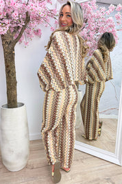 Isla bonita tropic co-ord - Beige